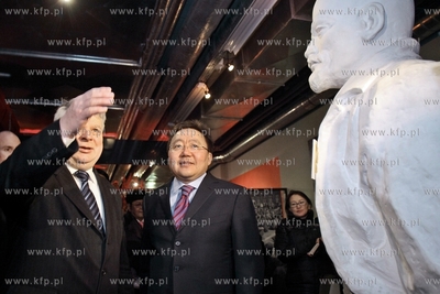 Wizyta Prezydenta Mongolii Tsakhiagiina Elbegdorja...