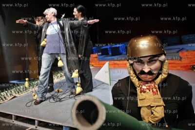 Sopot. Scena Kameralna Teatru Wybrzeze. Proba medialna...