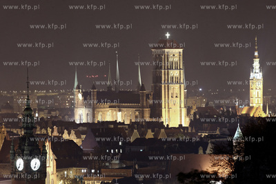 Bazylika Mariacka w Gdansku. 23.10.2013 fot. Krzysztof...