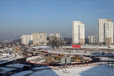 Budowa linii tramwajowej wzdluz ul. Rakoczego na gdanskiej...