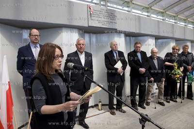 Uroczystość odsłonięcia tablicy pamiątkowej poświęconej...