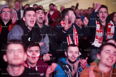 Mistrzostwa Europy w piłce ręcznej. Kibice oglądają...