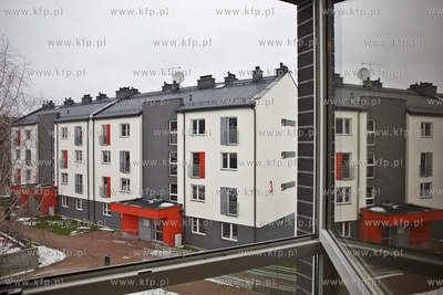 Uroczystość wręczenia kluczy lokatorom budynków...