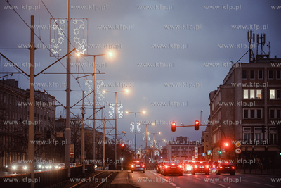 Świąteczne iluminacje w Gdańsku Wrzeszczu.
24.01.2022
fot....