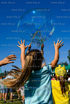 Biegowe Grand Prix Dzielnic na Oruni Górnej przy zbiorniku...