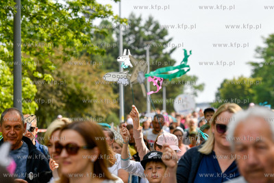 50. urodziny Zaspy. Parada mieszkańców w parku im....