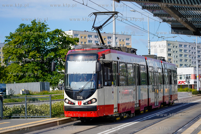 Morena. Duwag N8C na przystanku Warneńska. 30.07.2024...