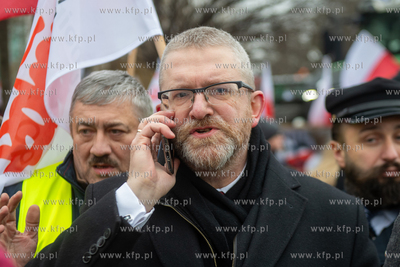 Protest przeciwko Zielonemu Ładowi organizowany przez...