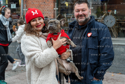 Sopot. Święto Niepodległości. Parada rowerzystów,...