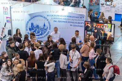 Gdańskie Targi Szkół Ponadpodstawowych w Amber Expo....