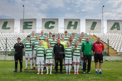 Drużyna piłkarek Biało-Zielone Lechia Gdańsk. 12.05.2018...