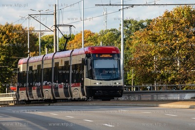 Gdańsk, Tramwaj na Błędniku. 22.10.2020 / fot. Anna...
