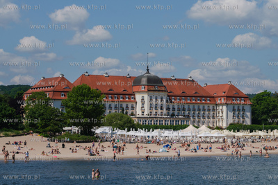 Sopot. Wakacje w kurorcie. 25.06.2023 / fot. Anna Rezulak...