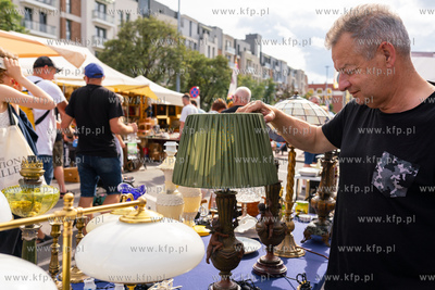Gdańsk. ul. Długie Ogrody. 763. Jarmark św. Dominika....
