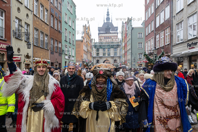 Gdańsk.  Orszak Trzech Króli 2025  06.01.2025 / fot....