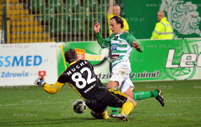 Gdansk. XXII kolejka Ekstraklasy pilki noznej Lechia...