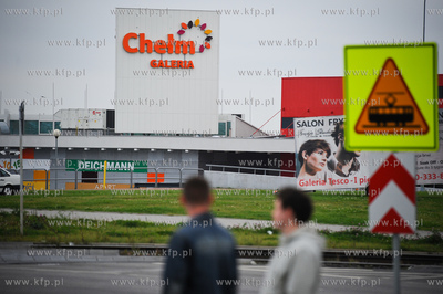 Gdansk. Chelm. Centrum handlowe Tesco.
10.10.2011
fot....