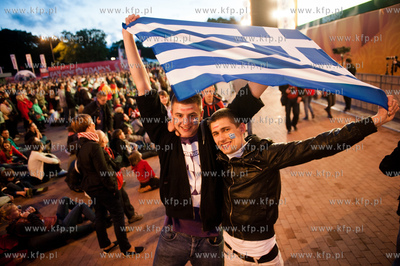 Gdansk. Fanzone - Strefa Kibica. Relacja meczu Mistrzostw...