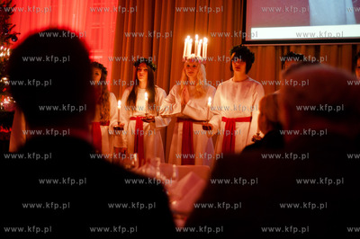 Sopot. Sala Balowa Grand Hotelu. Uroczystosc  podniesienia...