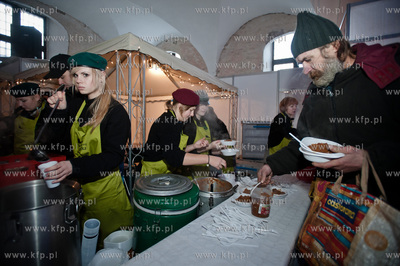 Gdansk. Wielka Zbrojownia. XVIII Wigilia dla ubogich,...