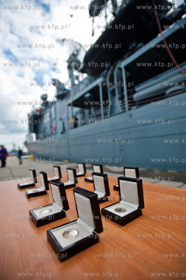 Gdynia. Oksywie. Port Marynarki Wojennej. Uroczystosc...