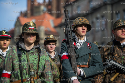 Gdansk. Narodowy Dzien Pamieci Zolnierzy Wykletych....