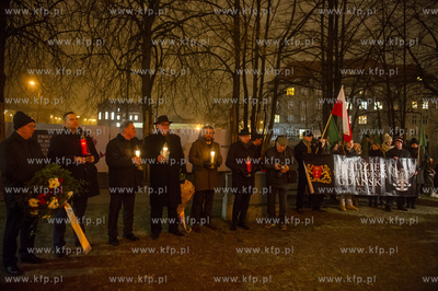 Gdansk. Obchody 45. rocznicy Grudnia '70. Zlozenie...