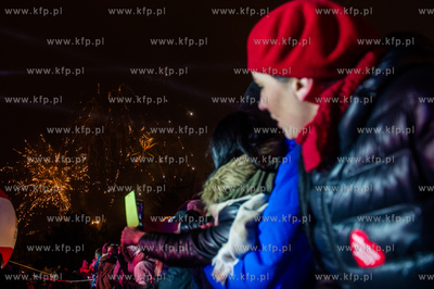 Gdansk. Targ Weglowy. 24 Final Wielkiej Orkiestry Swiatecznej...