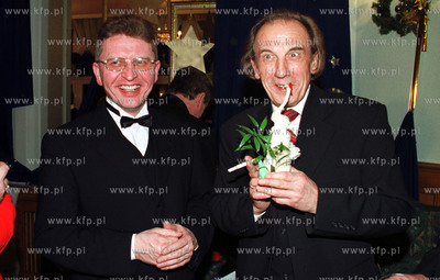 Od lewej: Antoni Szczyt i Stanislaw Michalski "Gastronom...