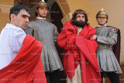 W scenerii Kaszubskiej Golgoty zostala odegrana Inscenizacja...