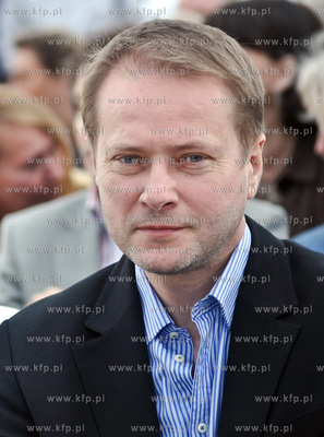 Sopot - Festiwal Dwa Teatry 2010. Nz. aktor Artur Zmijewski....