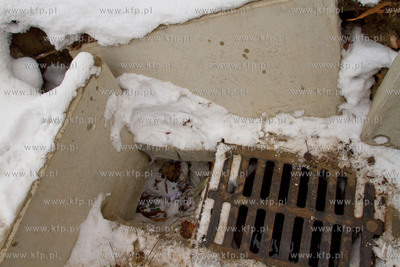 Gdansk,Siedlce. Awaria kolektora sciekowego przy ulicy...