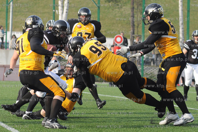 Gdynia. Nowy sezon Polskiej Ligi Futbolu Amerykanskiego,...