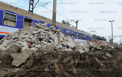 Sopot. Remont dworca glownego w Sopocie. 22.07.2011...