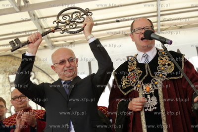 Otwarcie 753 Jarmarku św. Dominika w Gdansku. Nz....