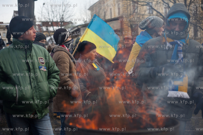 6.12.2013 Lwow, Ukraina NZ Demonstracje antyrzadowe...