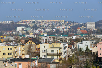 Gdynia. Panorama miasta z ul. Wielkopolskiej (w glebi...