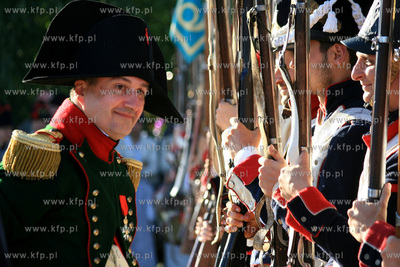 Rekonstrukcja bitwy z okresu kampanii napoleonskiej...