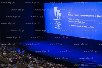 43. Festiwal Polskich Filmów Fabularnych. Sala przed...