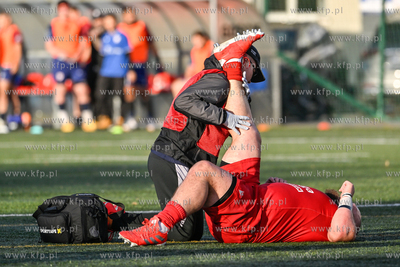 Sopot. Stadion Ogniwo Sopot. Ekstraliga rugby. Mecz...