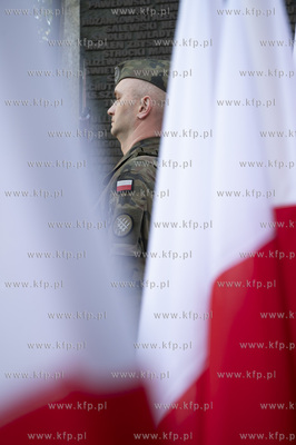 Uroczystości pod pomnikiem Martyrologii Polskich Mieszkańców...