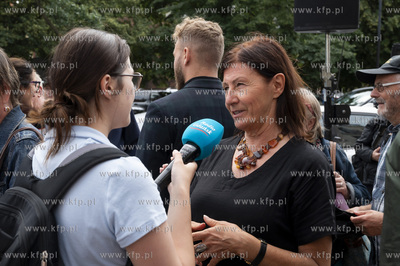 Gdańsk, Podwale Staromiejskie 89. Odsłonięcie tablicy...