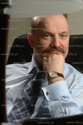 Pawel Olechnowicz - prezes Rafinerii Gdanskiej.21.02.2003fot....