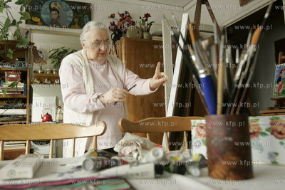 Lucyna Legut - Lucha - aktorka, malarka, pisarka. Na...