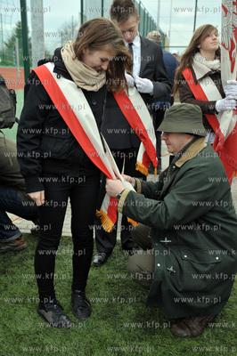Gdansk, Suchanino. Otwarcie zespolu boisk w Gimnazjum...