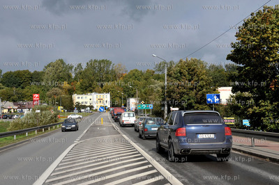 Zukowo, ul. Koscierska. Wjazd od strony Koscierzyny...