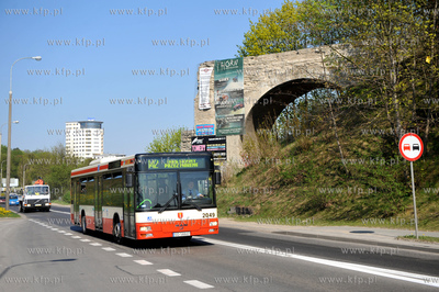 Ulica Slowackiego w Gdansku na pograniczu Wrzeszcza...