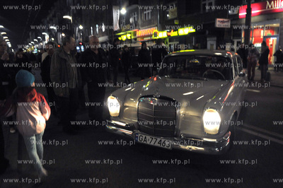 Gdynia. Impreza Swietojanska wita wiosne. Jedna z atrakcji...