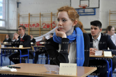 Egzamin maturalny w Gdanskim Liceum Autonomicznym....
