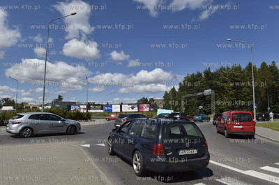 Rondo turbinowe na skrzyżowaniu ulic Budowlanych i...